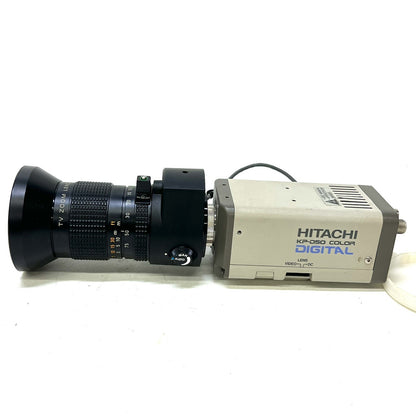 Hitachi Denshi KP-D50U Color Camera And Lens Digital