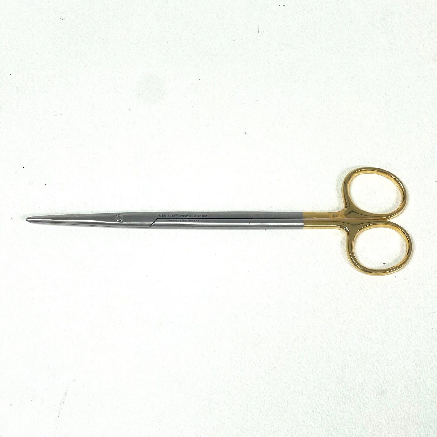 V. Mueller REF MO1602 Metzenbaum Scissors, TC, STR, 7"