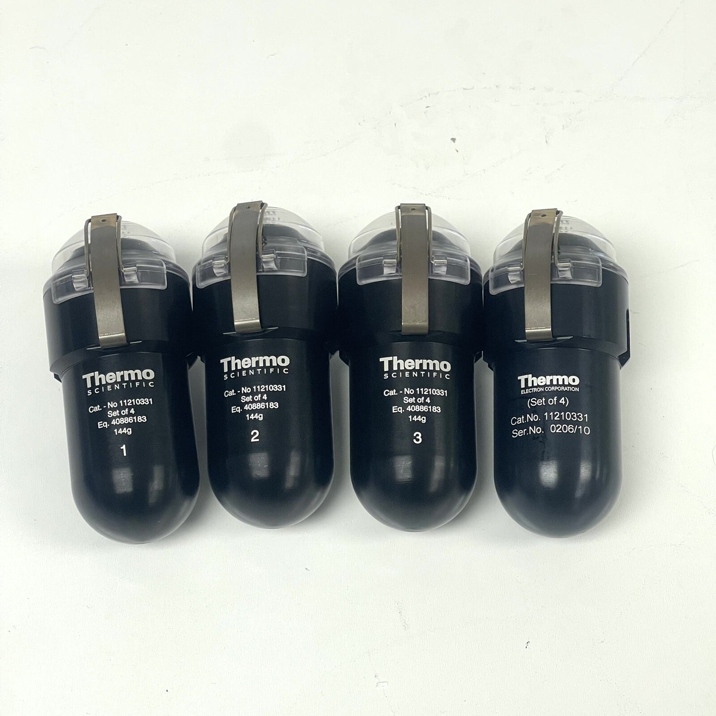 Thermo Scientific REF 11210331 Centrifuge Swinging 144G Buckets With Lock Top