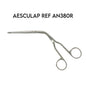 Aesculap REF AN380R Catheter Introducing Forceps Magill 7-1/4 Inch, Ped. Angled