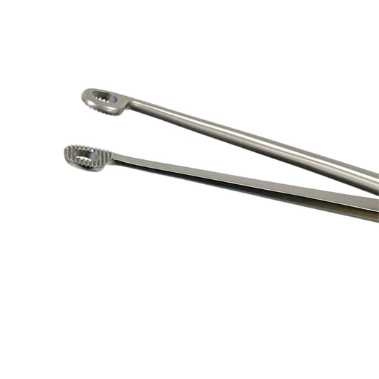 Aesculap REF AN380R Catheter Introducing Forceps Magill 7-1/4 Inch, Ped. Angled