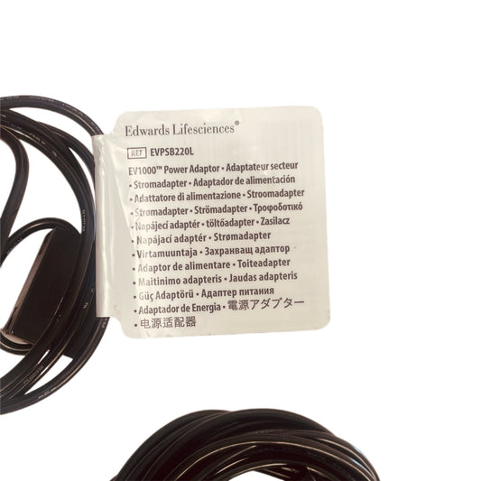 Edwards Lifesciences REF EVPSB220L EV1000 AC Power Adapter