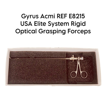 Gyrus Acmi REF E8215 USA Elite System Rigid Optical Grasping Forceps