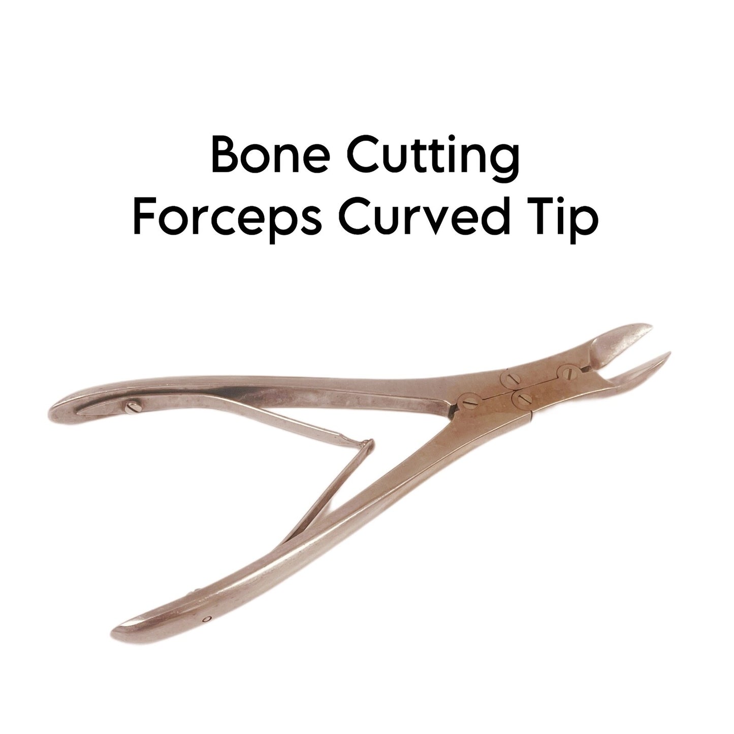 Bone Cutting Forceps Curved Tip