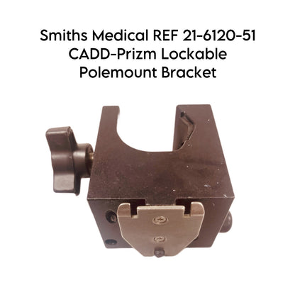 Smiths Medical REF 21-6120-51 Cadd-Prizm Lockable Polemount Bracket