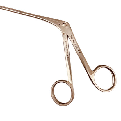 Pilling REF 505104 Jackson Laryngeal Cup Forceps Angled, 4Mm Cup, 28 Cm