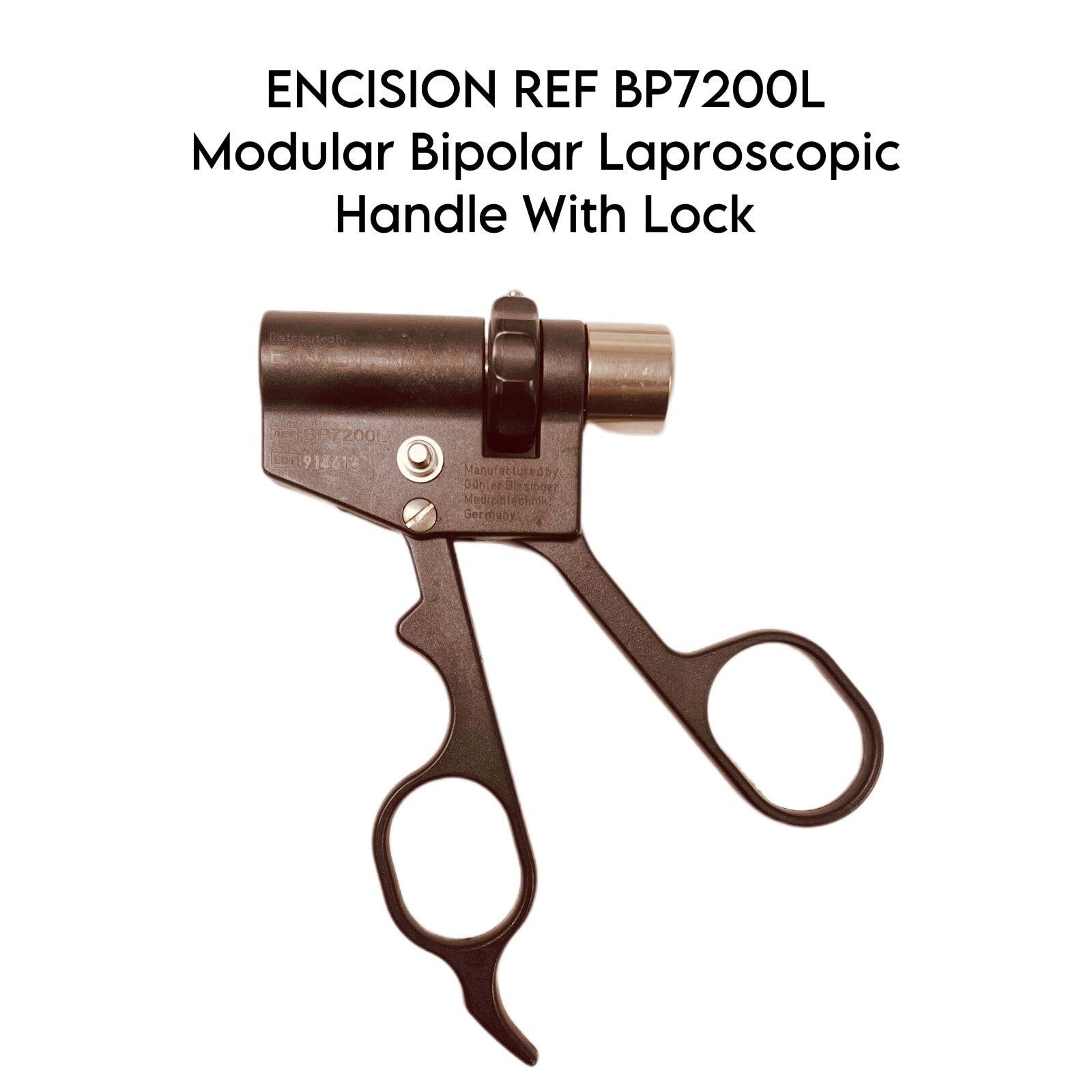 ENCISION REF BP7200L Modular Bipolar Laproscopic Handle With Lock ...