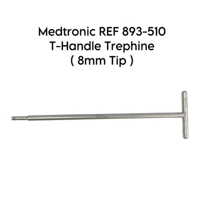 Medtronic REF 893-510 T-Handle Trephine (8mm Tip)