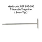 Medtronic REF 893-510 T-Handle Trephine (8mm Tip)