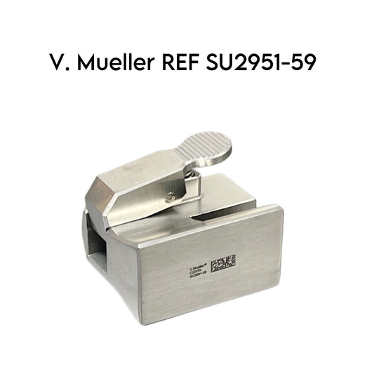 V. Mueller REF SU2951-59 Non-Tilting Retractor  Blade Clamp