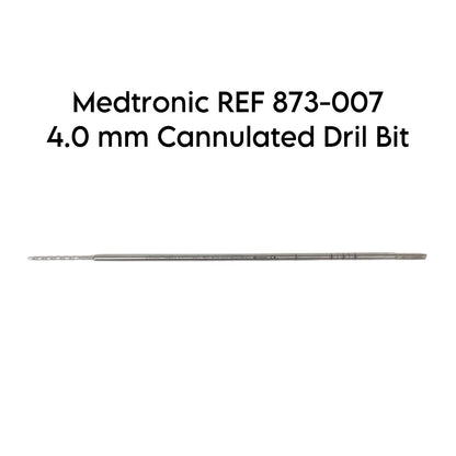 Medtronic REF 873-007 4.0 mm ,Cannulated Dril Bit