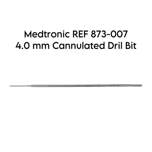 Medtronic REF 873-007 4.0 mm ,Cannulated Dril Bit