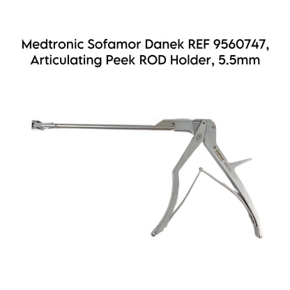 Medtronic Sofamor Danek REF 9560747, Articulating Peek ROD Holder, 5.5mm