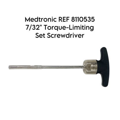 Medtronic REF 8110535 7/32" Torque-Limiting Set Screwdriver