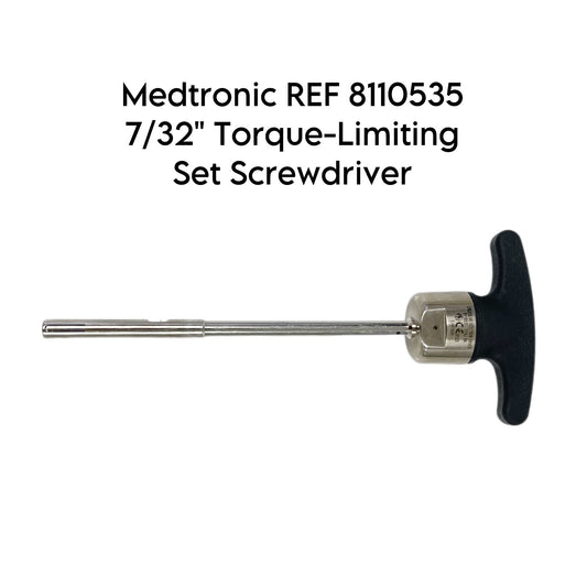 Medtronic REF 8110535 7/32" Torque-Limiting Set Screwdriver
