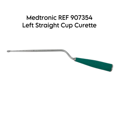 Medtronic REF 907354 Left Straight Cup Curette