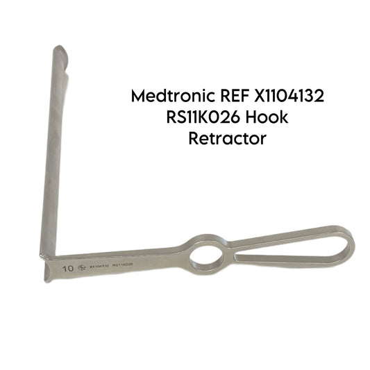 Medtronic REF X1104132 RS11K026 Hook Retractor