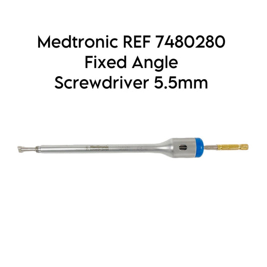 Medtronic REF 7480280 Fixed Angle Screwdriver 5.5mm