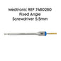 Medtronic REF 7480280 Fixed Angle Screwdriver 5.5mm