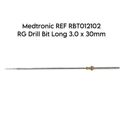 Medtronic REF RBT012102 RG Drill Bit Long 3.0 x 30mm