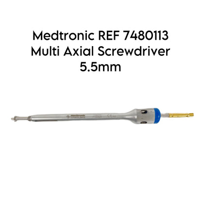 Medtronic REF 7480113 Multi Axial Screwdriver 5.5mm