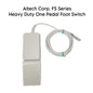 Altech Corp. REF 51.113 FS Series Heavy Duty One Pedal Foot Switch