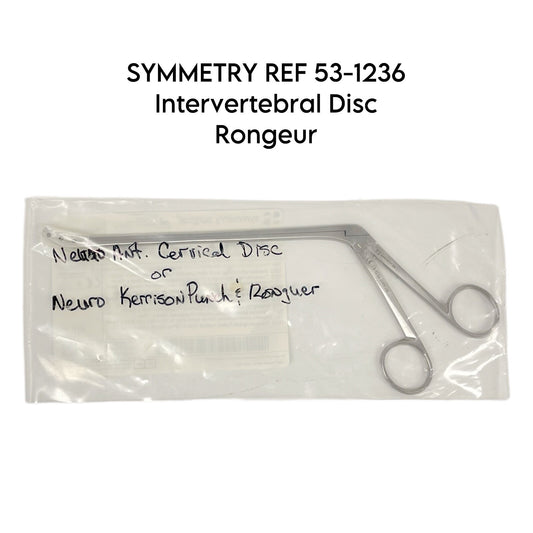 SYMMETRY REF 53-1236 Intervertebral Disc Rongeur