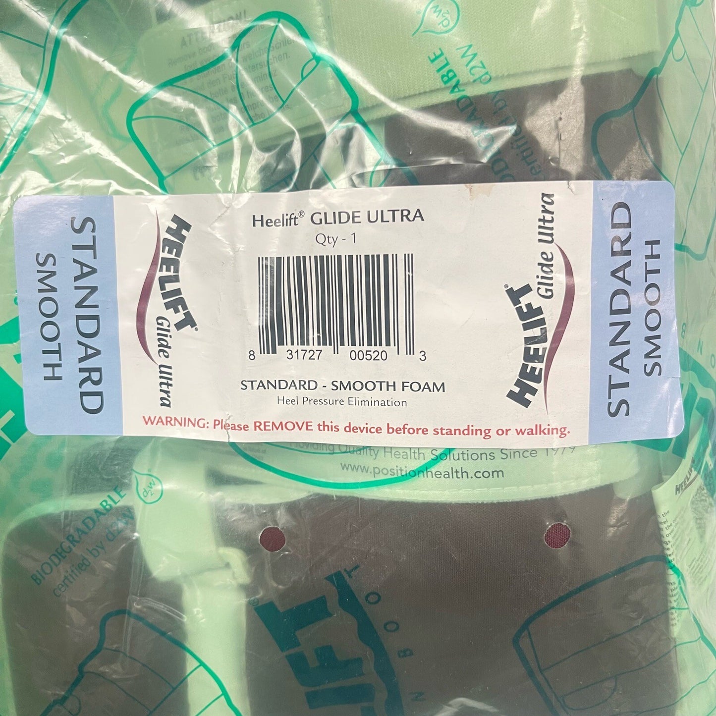 Heelift Ultra Glide Standard Foam Smooth Foam Heel Pressure Elimination