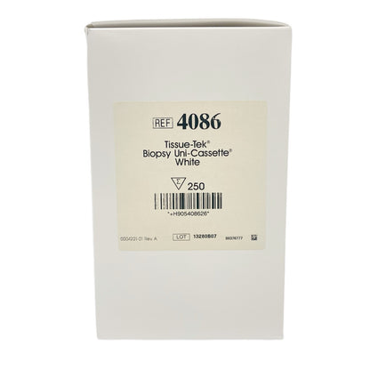 Sakura REF 4086 Tissue-Tek Biopsy Uni-Cassette (QTY-250)