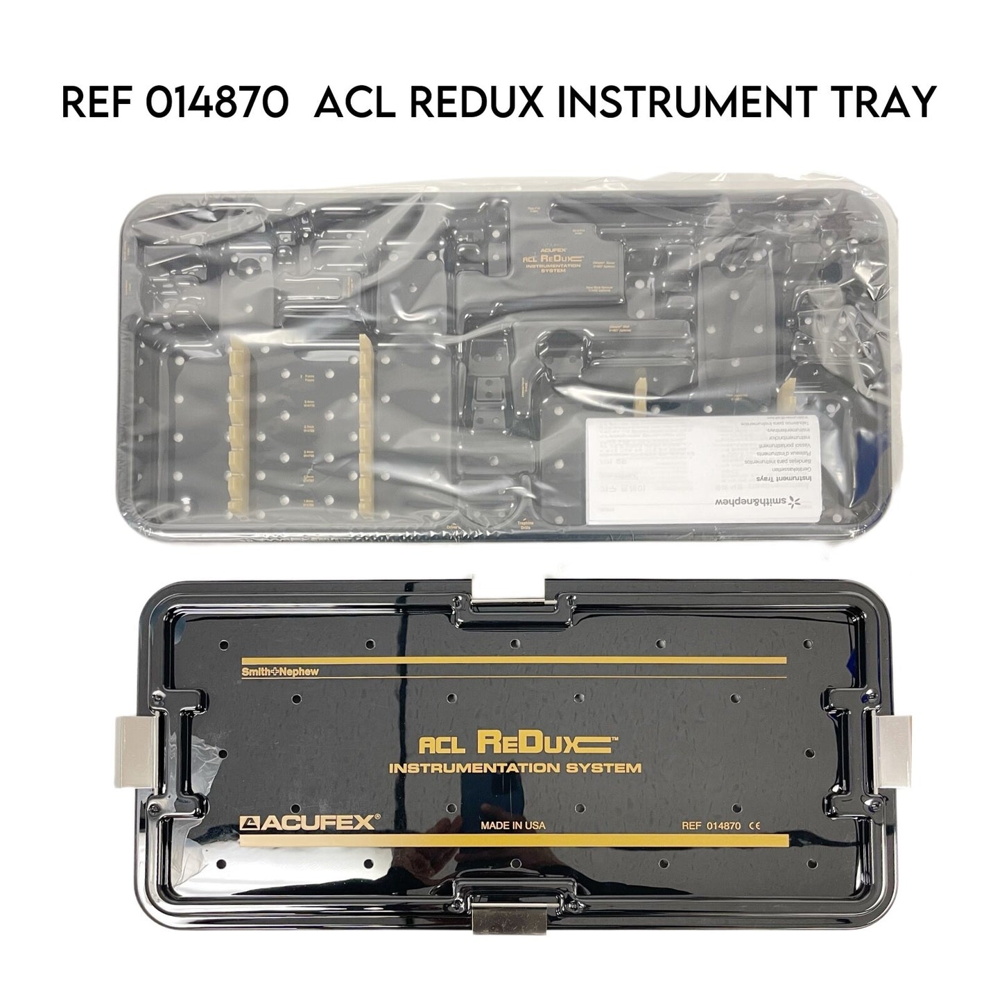 Smith&Nephew Acufex REF 014870 Acl Redux Instrument Tray Only