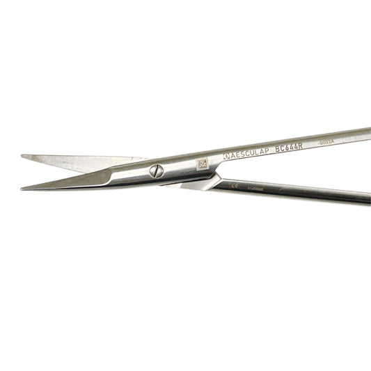 Aesculap REF BC644R Strully Vascular Scissors, Curved, Sharp, 220 Mm(8 3/4")