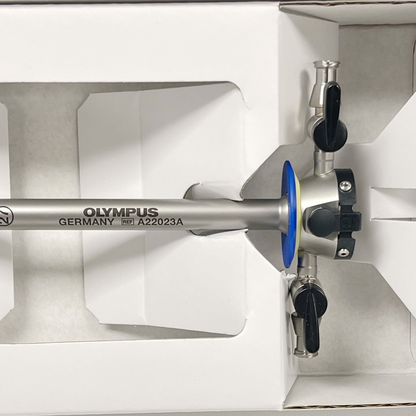Olympus REF A22023A Outer sheath. 27 Fr. 2 stopcocks, vertical, fixed