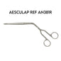 AESCULAP REF AN381R Catheter Introducing Forceps Magill 9-3/4 Inch, Adult Angled