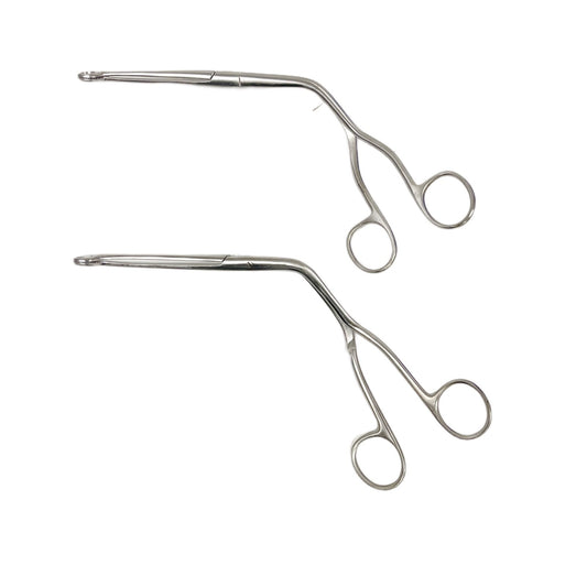 Catheter Introducing Magill Forceps Serrated Jaws ( Lot Of 4 )