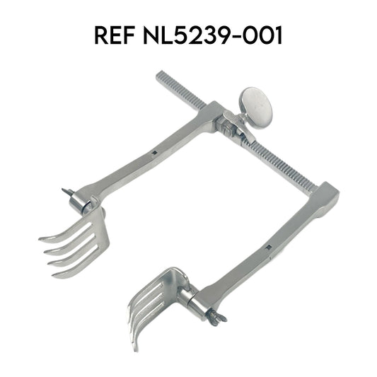 V. Mueller REF NL5239-001 Haverfield-Scoville Retractors With Two Blades