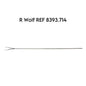 R. Wolf REF 8393.714 Style Bipolar Insert, Paddle Jaw 5Mm X 33Cm