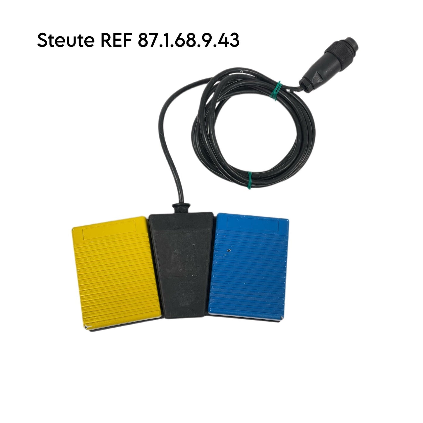 Steute REF 87.1.68.9.43 / KF 2 1S/1S-AP. Bipolar Double Footswitch 10 foot Cable
