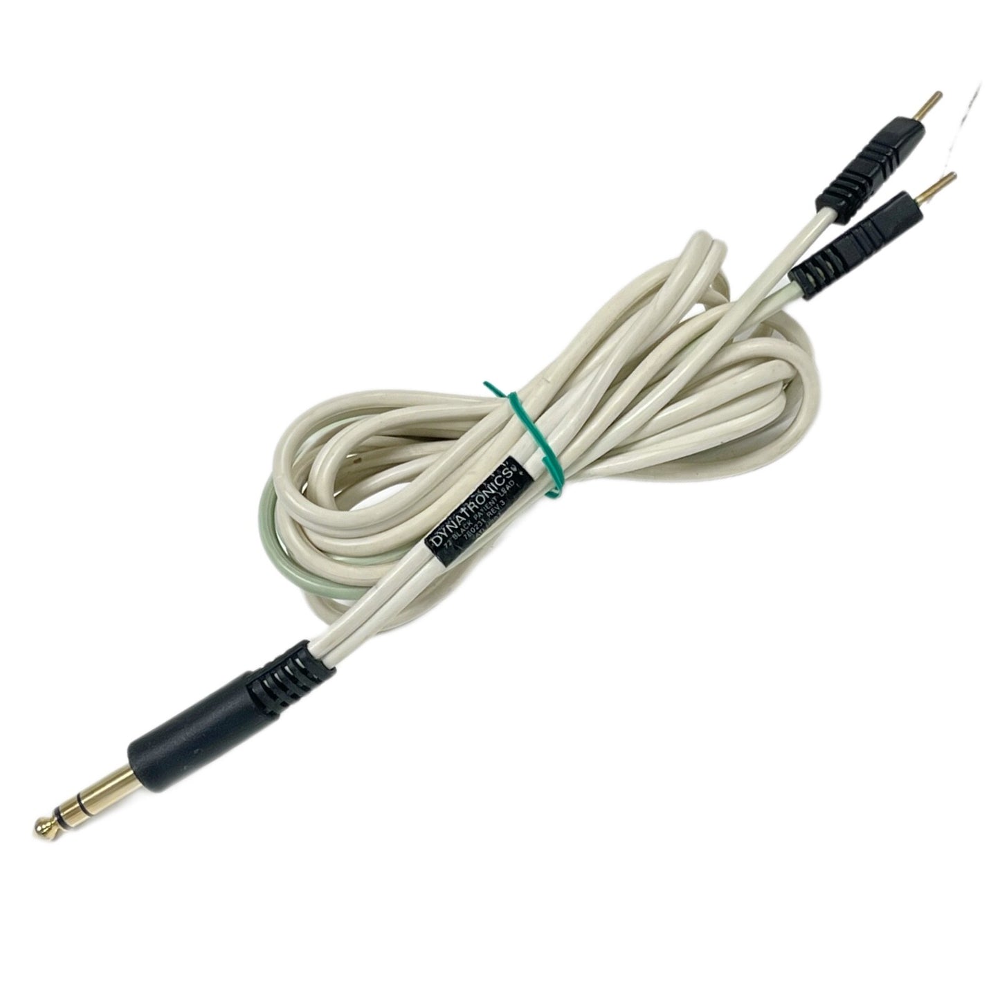 DYNATRONICS REF 7B0231 72 in. Lead Stereo Cable  / 2 Pin €“ Black