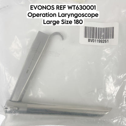 Olympus Evonos REF WT630001 Operation Laryngoscope Large Size 180