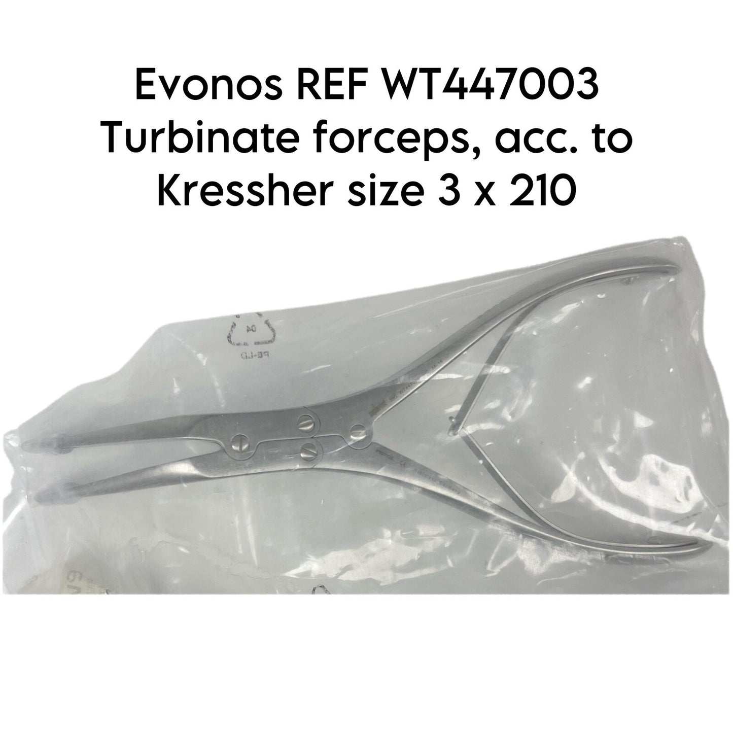 Olympus Evonos REF WT447003 Turbinate forceps, acc. to Kressher size 3 x 210