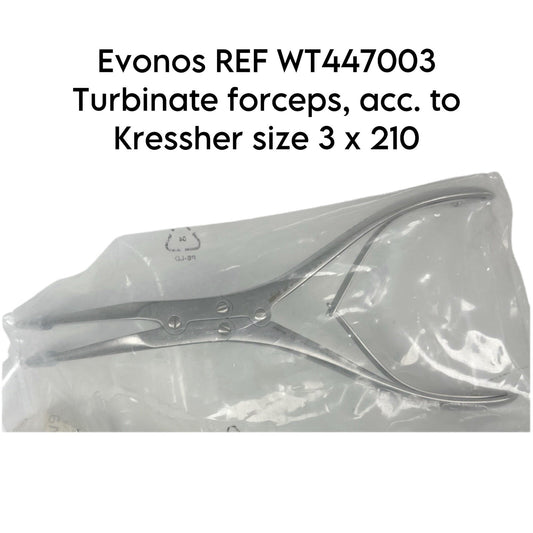 Olympus Evonos REF WT447003 Turbinate forceps, acc. to Kressher size 3 x 210