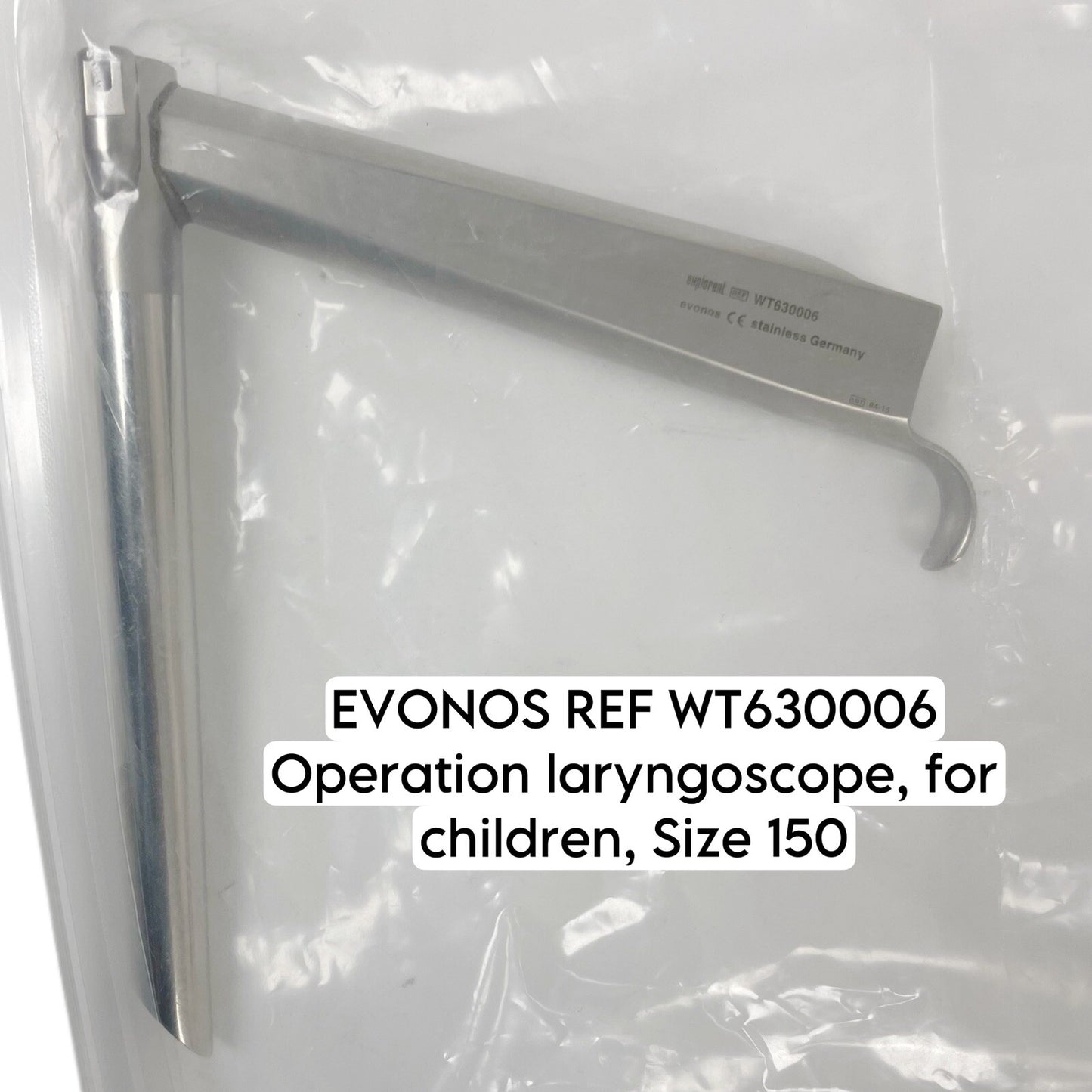 Olympus EVONOS REF WT630006  Operation laryngoscope, for children, Size 150