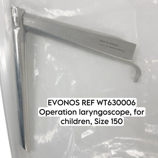 Olympus EVONOS REF WT630006  Operation laryngoscope, for children, Size 150