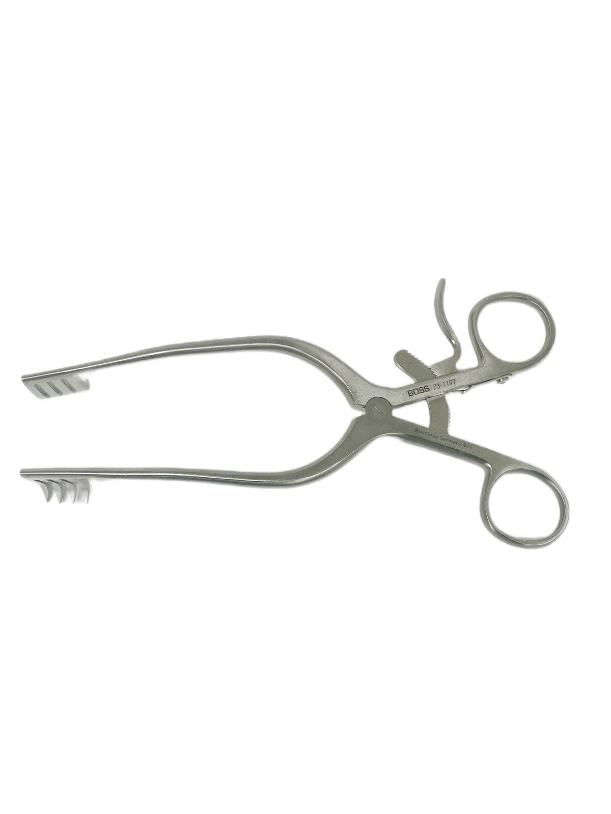 Boss Instrument REF 73-1197 Adson Cerebellum Retractor, 7 1/2€³, Straight, Blunt