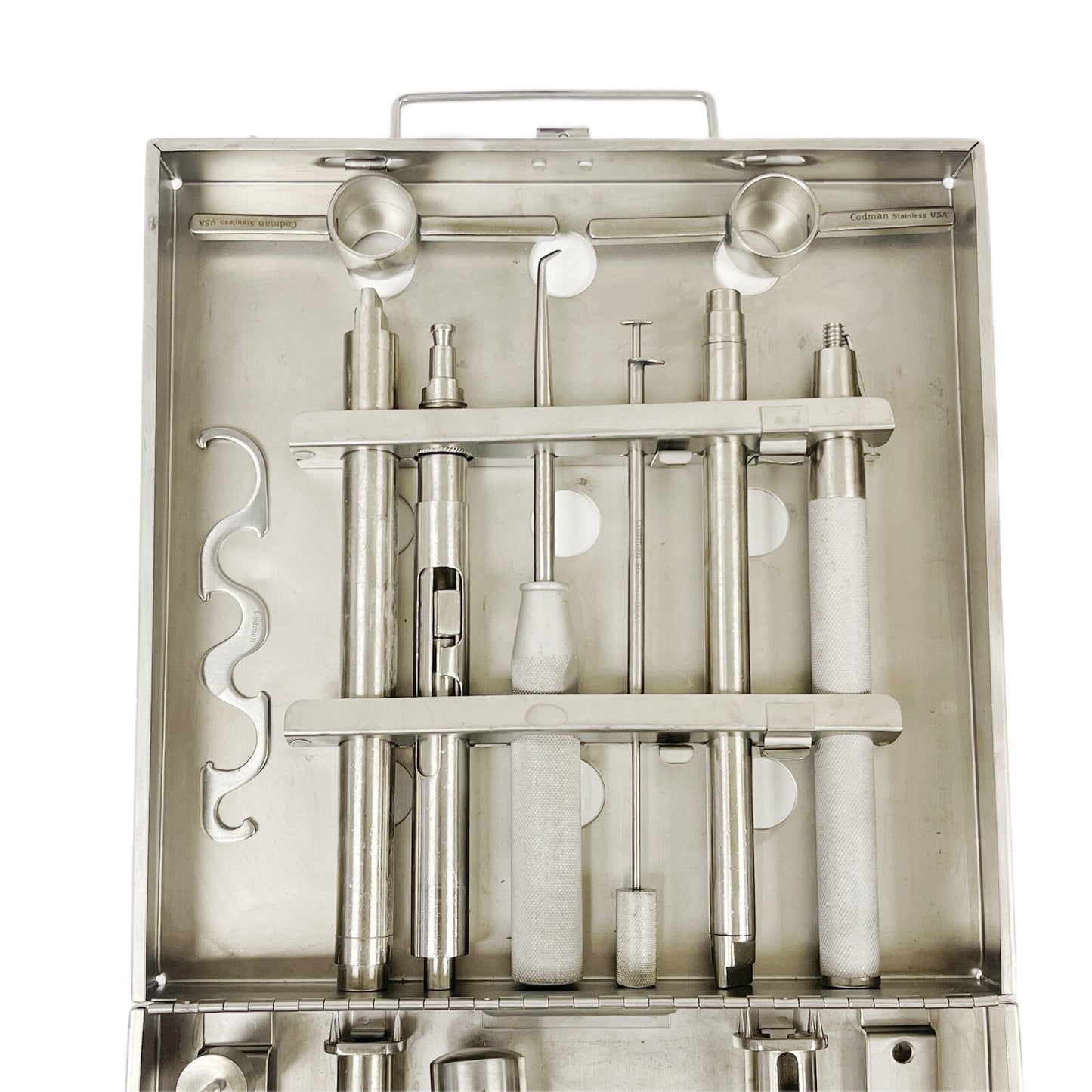 Codman REF 80-1004 Spinal Fusion Anterior Cervical Fusion Kit With Case