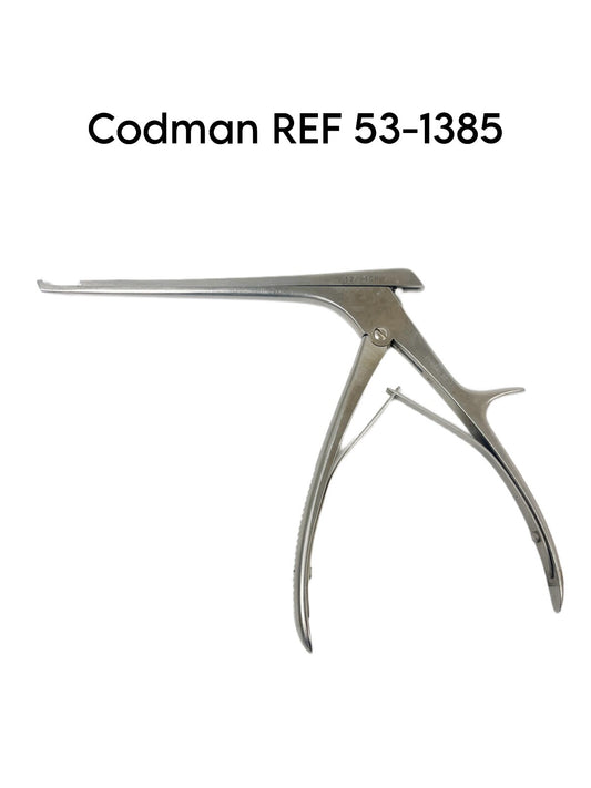Codman REF 53-1385 3mm Up-Bite Kerrison Laminectomy Rongeur
