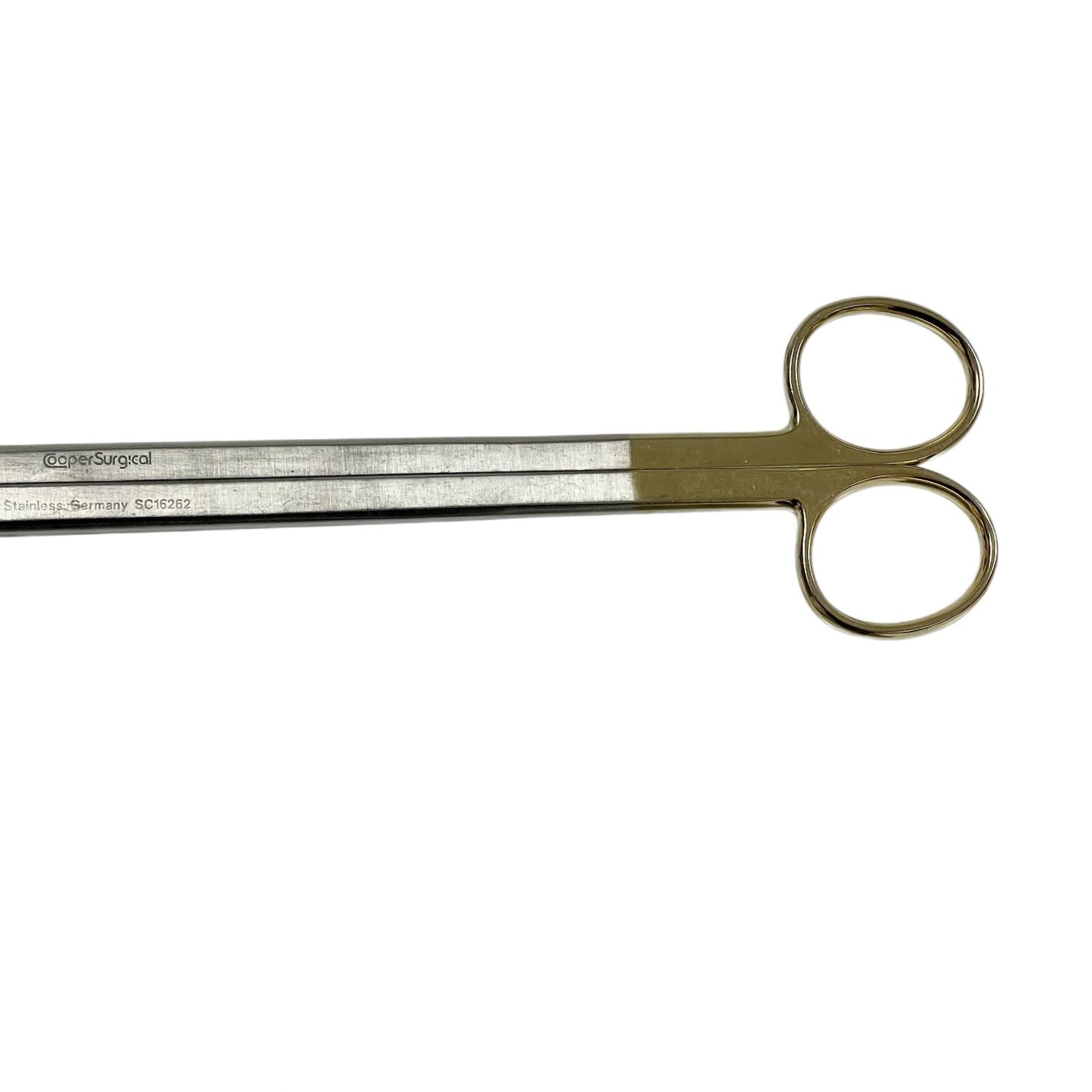 CooperSurgical REF SC16262  10.5" Angled Hysterectomy Scissors