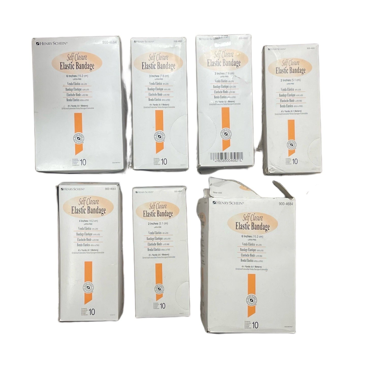 Henry Schein Self closure Elastic Bandages Lot