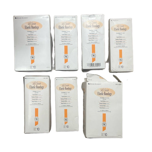 Henry Schein Self closure Elastic Bandages Lot