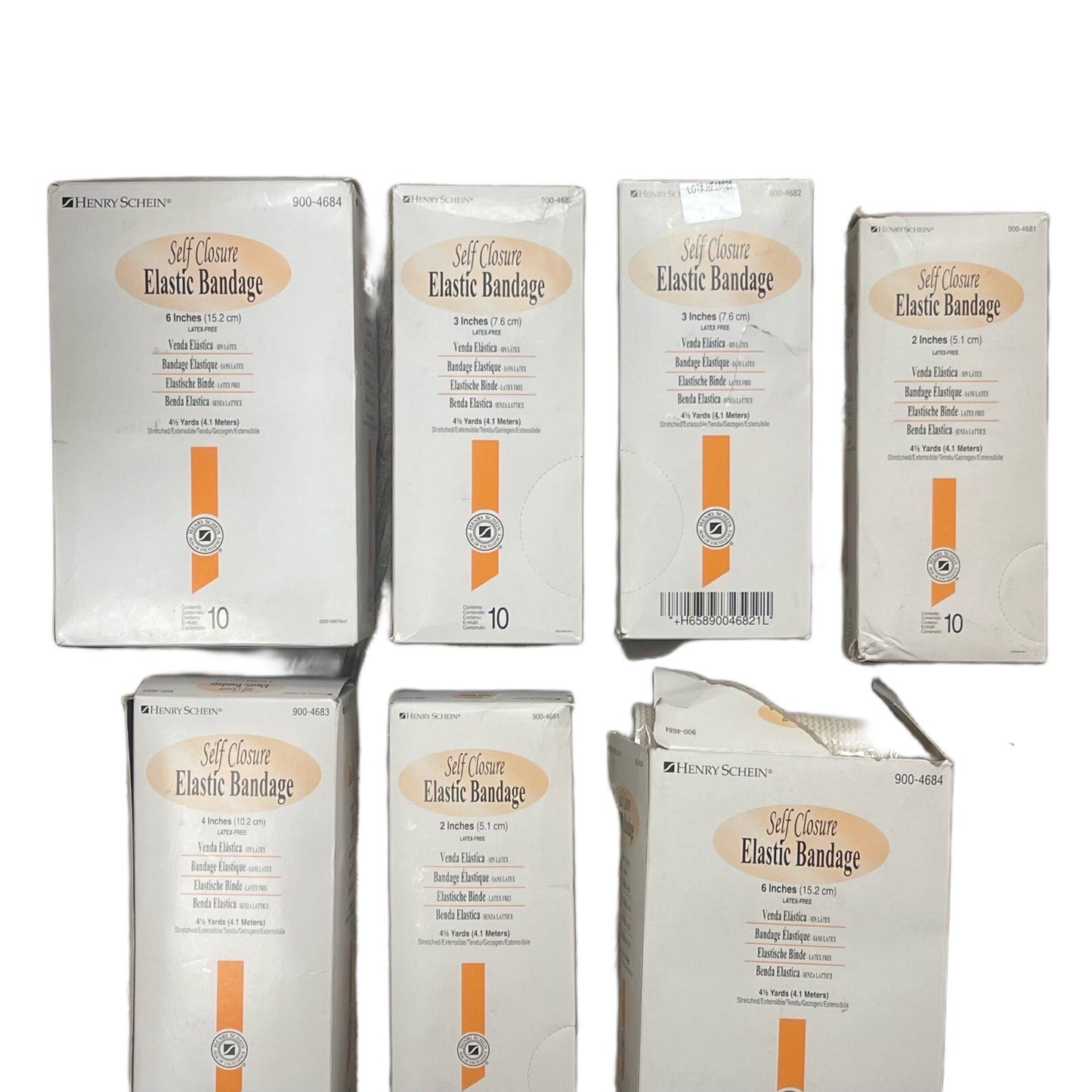 Henry Schein Self closure Elastic Bandages Lot